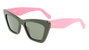 Ferragamo SF929S-304 Gafas de sol para mujer con cristal verde