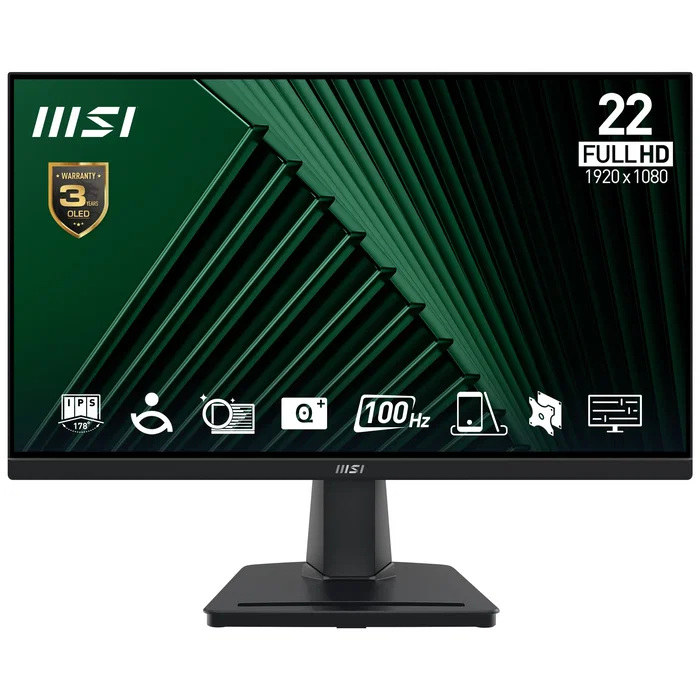 Monitor msi pro mp225v 21.4" 1920 x 1080 pixeles full hd lcd negro pro mp225v Monitor msi pro mp225v 21.4" 1920 x 1080 pixeles full hd lcd negro pro mp225v