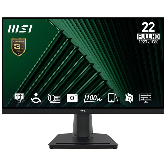 Monitor msi pro mp225v 21.4" 1920 x 1080 pixeles full hd lcd negro pro mp225v Monitor msi pro mp225v 21.4" 1920 x 1080 pixeles full hd lcd negro pro mp225v