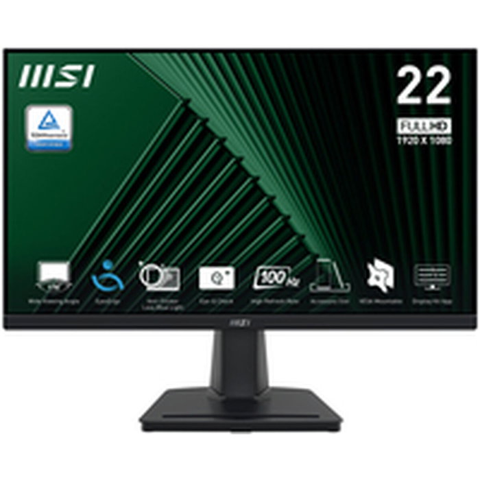 MSI PRO MP225V Monitor de 21.45 pulgadas Full HD VA 100Hz 1ms