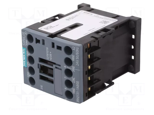 SIEMENS 3RH2131-1AB00 Contactor 4-polar 24VAC 10A S00