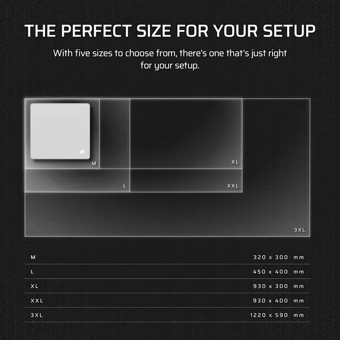 Corsair MM Extended 2XL Gray