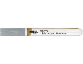 Kreul Rotulador acrílico METALLIC MARKER medium plata