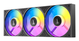 Antec 0-761345-40048-0 Ventilador para Caja de Ordenador de 12 cm, Negro, 3 Piezas