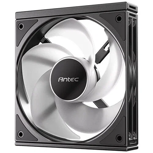 Antec Ventilador para PC 12 cm, Pack de 3, RGB, PWM, Hidráulico, 800-1800 RPM, 43.2 m³/h, Negro (Ref: 0-761345-40048-0)