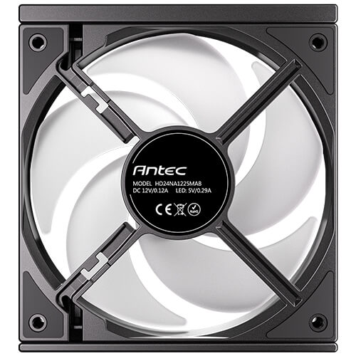 Antec Connect 120 Reverse ARGB Pack de 3 Ventiladores Negro