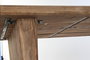 DKD Home Decor Mesa Comedor Alpino Natural Madera Reciclada Pino 180 x 90 x 77 cm