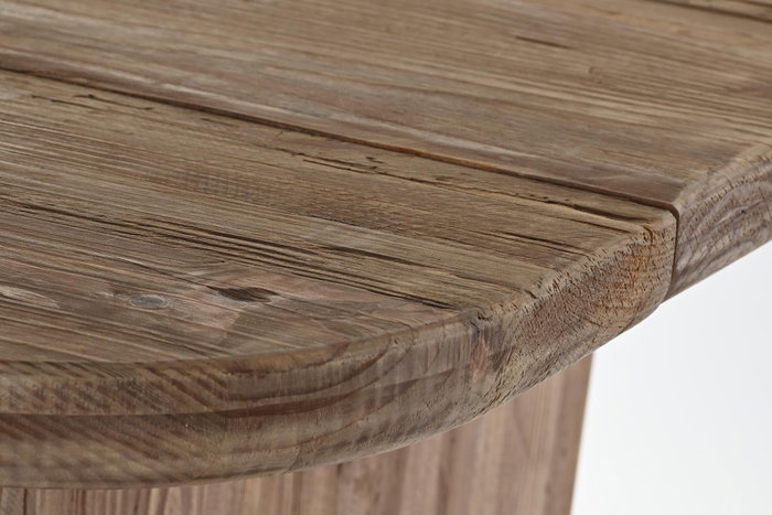 DKD Home Decor Mesa Comedor Alpino Natural Madera Reciclada Pino 180 x 90 x 77 cm