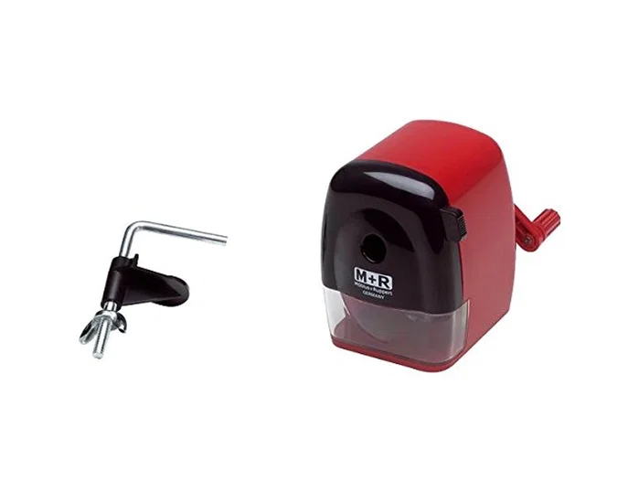 Mor Sacapuntas de sobremesa manual rojo Mor Sacapuntas de sobremesa manual rojo