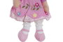 DKD Home Decor Muñeca Kids Rosa Blanco Poliester Algodon 15 x 35 x 24 cm (4 Unidades)