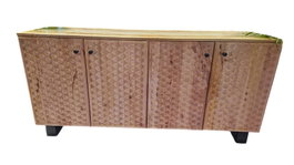 DKD Home Decor Buffet de Acacia y Metal 170x40x80