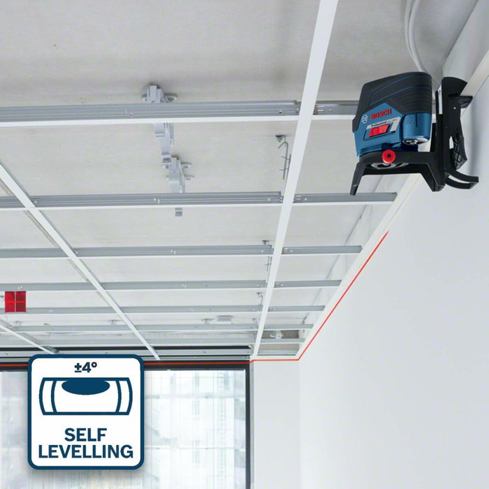 Bosch Professional GCL 2-50 C + RM 2 + BT 150 (AA) Kit de nivel láser de 2 cruces Bosch Professional GCL 2-50 C + RM 2 + BT 150 (AA) Kit de nivel láser de 2 cruces