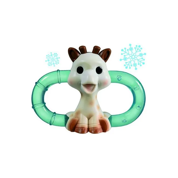 Sophie la Girafe Anillo de dentición Sophie la Jirafa - Anillo de goma doble texturizado para refrigerar - VUL3056560103153