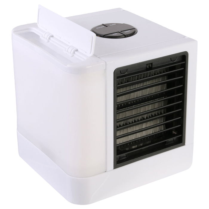 Je cherche une Idee Refrigerador de Aire USB Portátil con 4 Horas de Autonomía y Depósito Extraíble, Ideal para Climas Cálidos