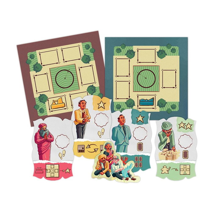 Ludonova LDNV460001 Juego de Mesa Chandigarh - Juego de Estrategia Histórico de Construcción de Ciudades para 2-4 Jugadores, Edad 10+, 45-60 min, Multilingüe (Español/Inglés)