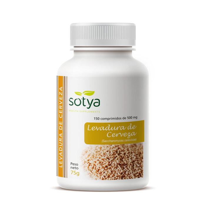 SOTYA Levadura de Cerveza 500mg 150 Comprimidos SOTYA Levadura de Cerveza 500mg 150 Comprimidos