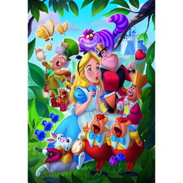 Clementoni Puzzle Alicia en el País de las Maravillas Disney 1000pzs 70x50cm