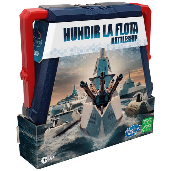 Hasbro Hundir la Flota - Juego de Mesa Clásico de Estrategia Naval Hasbro Hundir la Flota - Juego de Mesa Clásico de Estrategia Naval