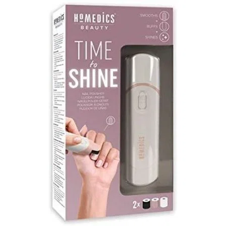 LIMA ELECTRÓNICA PARA UÑAS HOMEDICS MAN-600-EU - 3 EN 1 RODILLOS PARA TODO TIPO DE PIEL - 2*VELOCIDADES - USO SIN CABLES