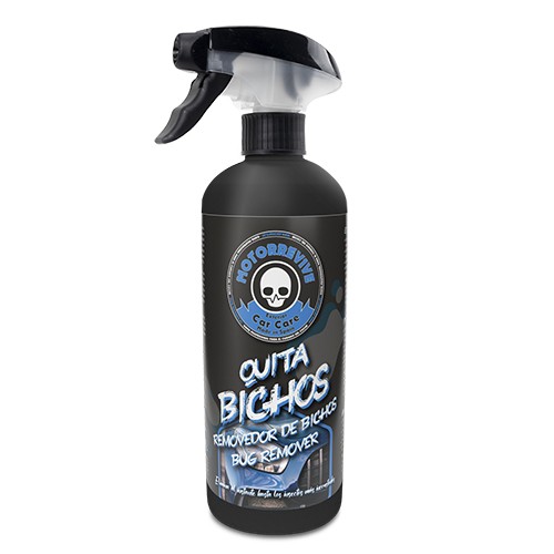 Motorrevive MRV0010 Quita Bichos para Coches y Motos, Elimina Insectos, Alquitrán y Resina, 500 mL