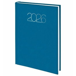 Deusto Agenda Dietaria Premium 2026 Azul Metal 14,5x20,5cm