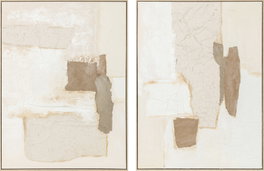 DKD Home Decor Cuadro Lienzo PS 90x120 Abstracto (Pack de 2)