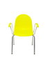 Piqueras Y Crespo Pack de 4 sillas Ves color amarillo