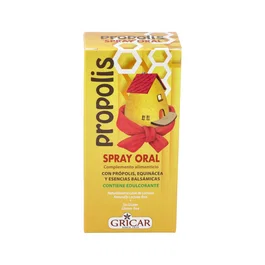 Gricar Propóleo Spray Oral 15ml con Equinácea y Plantas Balsámicas para el Sistema Inmune