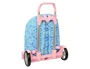 Safta Mochila + Carro Evolution 774 Stitch Waves, Mochila de Viaje con Ruedas, Dimensiones 420 x 330 x 150 mm