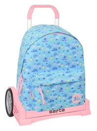 Safta Mochila 774 + Carro Evolution 33x42x15 cm, Recomendada desde 36 meses