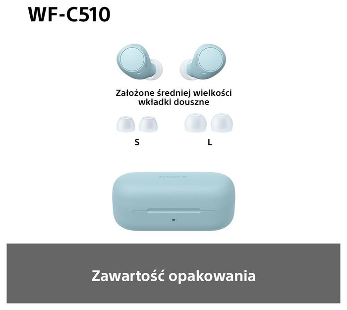 Sony WF-C510 Auriculares Inalámbricos True Wireless Azul