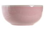 DKD Home Decor Set de 6 Cuencos de Gres Esmaltado Rosa
