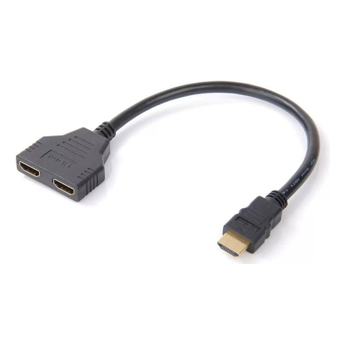 MicroConnect Divisor HDMI en Y 0,2m Negro