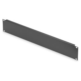 Digitus Abdeckplatte 2HE Blindabdeckung 483mm 19" Negro 2U