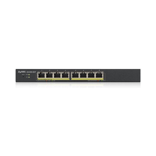 Zyxel GS1900-8HP v3 PoE Gestionado L2 Gigabit Ethernet Negro