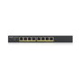 Zyxel GS1900-8HP v3 PoE Gestionado L2 Gigabit Ethernet Negro