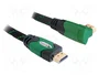 DeLOCK Cable HDMI High Speed 1.4 de 1 m, 4096 x 2160 píxeles