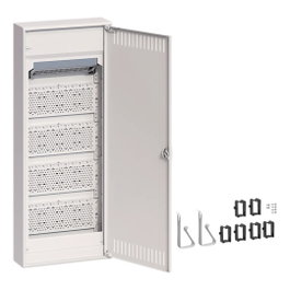 Hager VA60NW Cuadro de Distribución Eléctrica de Acero Ranurado RAL9010