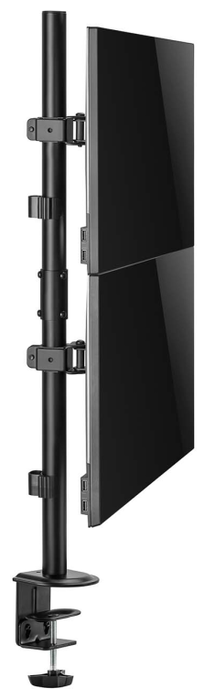 AISENS Soporte de Mesa Eco para 2 Monitores/TV de 17-32 pulgadas, Negro