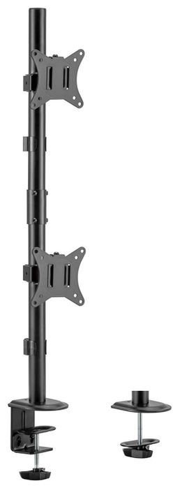 AISENS Soporte de Mesa Eco para 2 Monitores/TV de 17-32 pulgadas, Negro