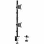 AISENS Soporte de Mesa Eco para 2 Monitores/TV de 17-32 pulgadas, Negro
