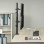 AISENS DT32TSR-229 Soporte de Mesa para 2 Monitores o TV de 17-32 pulgadas