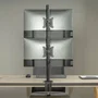 AISENS DT32TSR-229 Soporte de Mesa para 2 Monitores o TV de 17-32 pulgadas