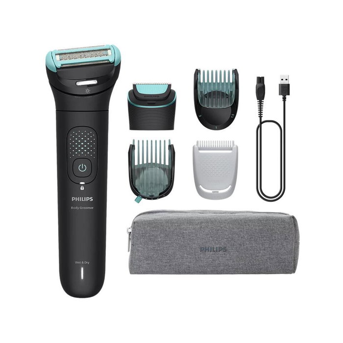 Philips Body Groomer 7000 Series BG7470/15 con 5 Accesorios