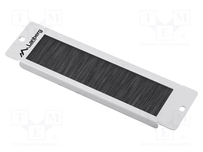 Lanberg Panel de cepillo para armarios de 10 pulgadas gris