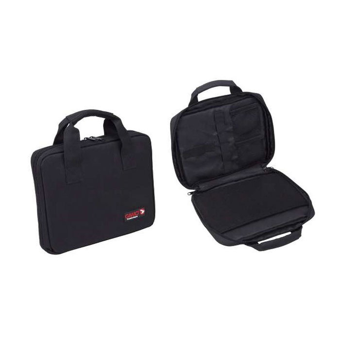 Gamo Funda Bade para Pistola de Aire Comprimido, Color Negro, Acolchada con Asas, Dimensiones 26 x 6.5 x 23.5 cm Gamo Funda Bade para Pistola de Aire Comprimido, Color Negro, Acolchada con Asas, Dimensiones 26 x 6.5 x 23.5 cm