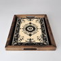 Aberto Design REF028 Bandeja de Madera Maciza 48x38x4 cm Decoración Hogar
