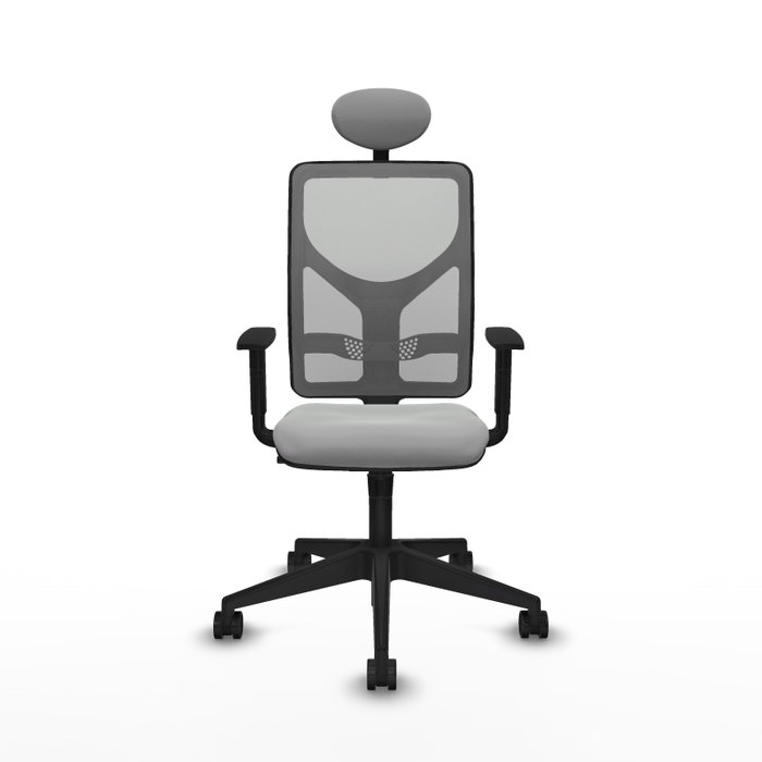 PIQUERAS Y CRESPO Silla de oficina Motilla Gris con mecanismo Sincro PIQUERAS Y CRESPO Silla de oficina Motilla Gris con mecanismo Sincro