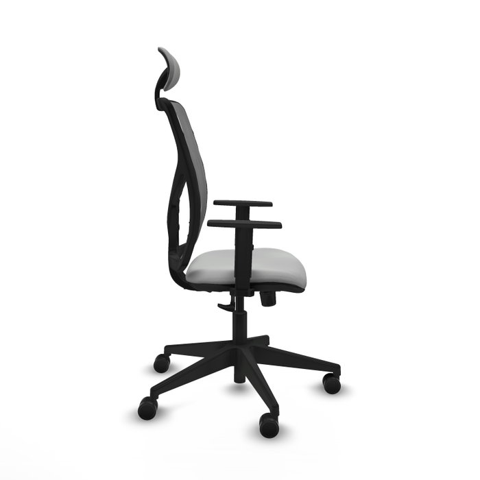 PIQUERAS Y CRESPO Silla de oficina Motilla Gris con mecanismo Sincro PIQUERAS Y CRESPO Silla de oficina Motilla Gris con mecanismo Sincro