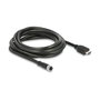 DeLOCK 81219 Cable M12 A-codificado 17 pin Hembra a HDMI Macho 3 m Negro